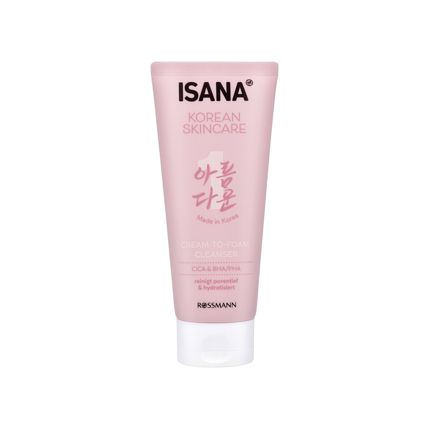 Isana Korean Skincare Köpük Temizleyici Kremsi Cica & BHA 150ml