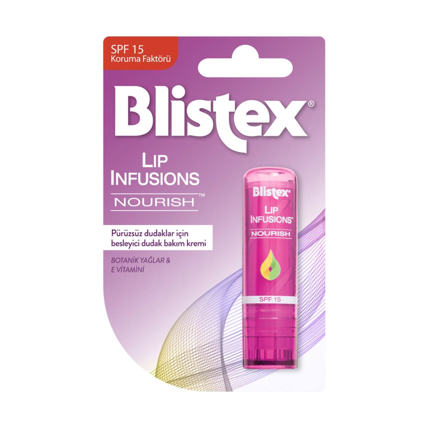 Blistex Dudak Koruyucu Infusions Nourish SPF 15 3.7 gr