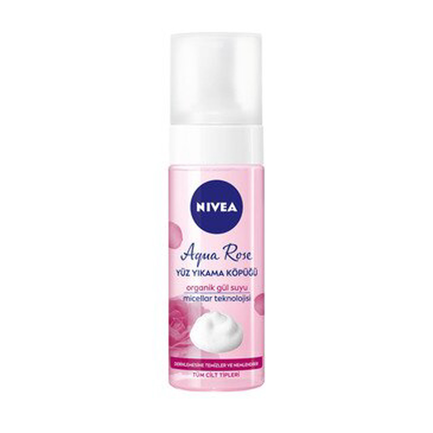 Nivea Aqua Rose Yıkama Köpüğü 150 ml