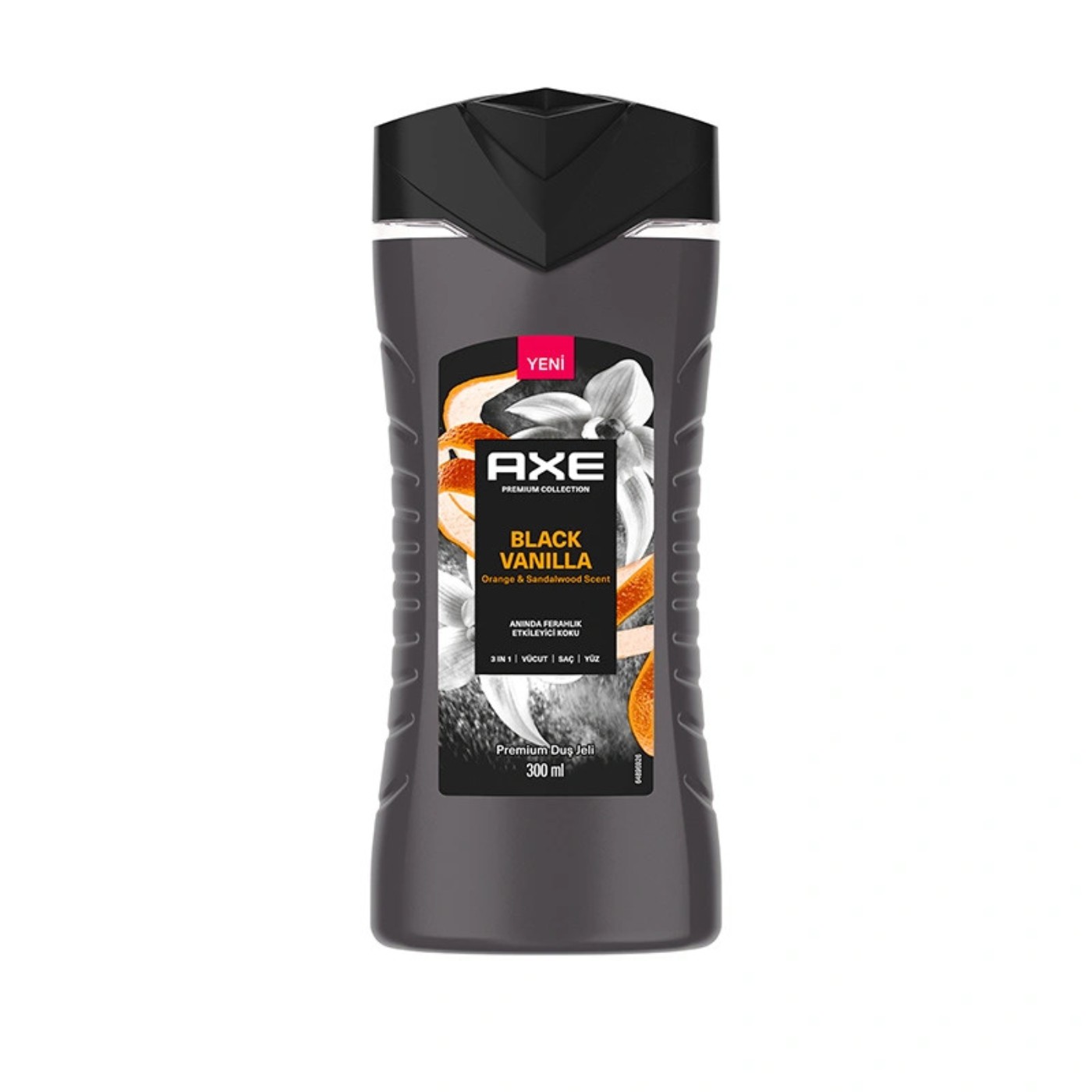 Axe Premium Collection Duş Jeli 3 in 1 Black Vanilla 300ml